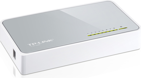 Tp-Link SWITCH 8 porturi 10/100Mbps, carcasa plastic, TL-SF1008D