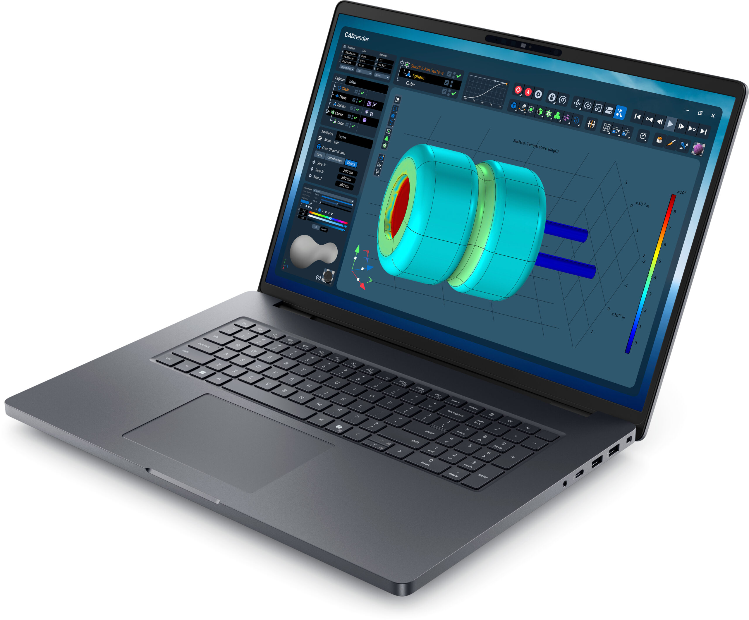 Dell DL MB18250 QHD+ U9-285HX 32 1 PRO3000 WP, BTO106_MB18250_EMEA - imagine 2