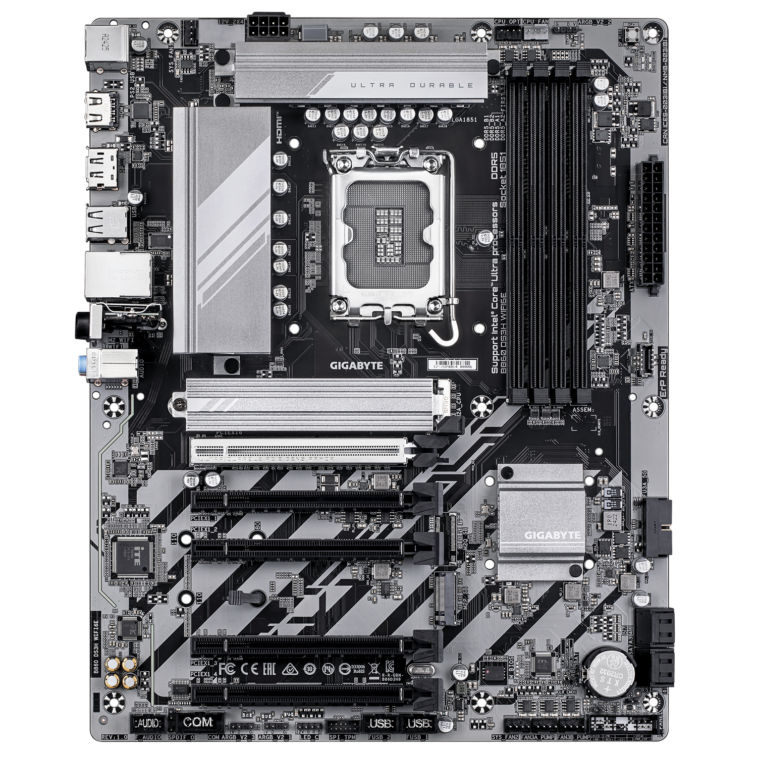 Gigabyte Placa de baza, B860 DS3H WIFI6E