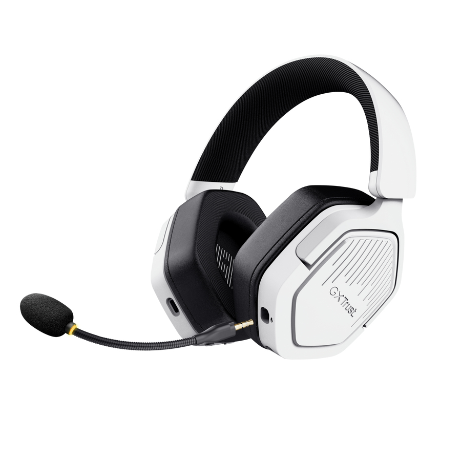 Trust Casti WS GXT 493PS Carus, alb, TR-25747 - imagine 2