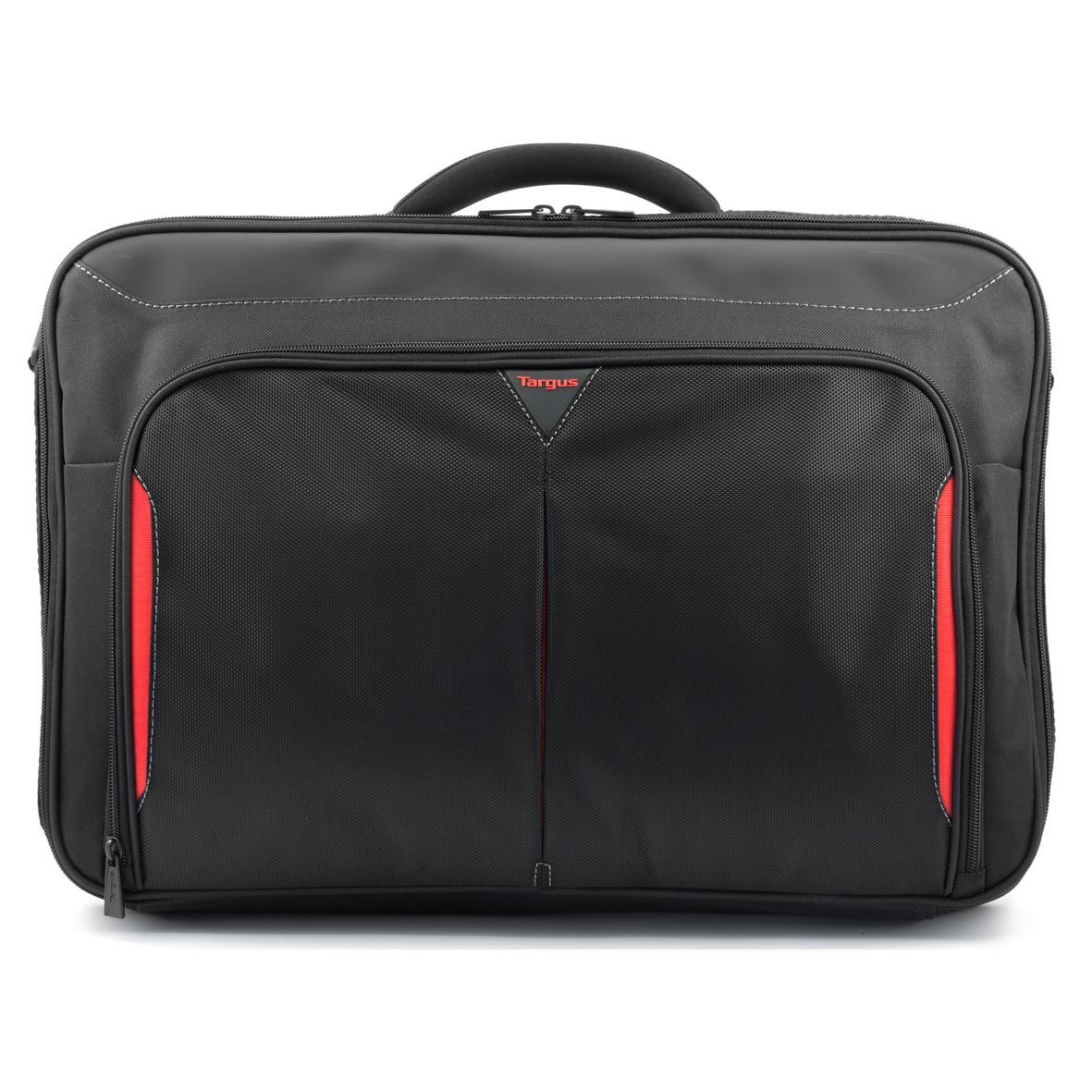 Targus CN418 Laptop Case Classic 18" Clamshell Black/Red, CN418EU