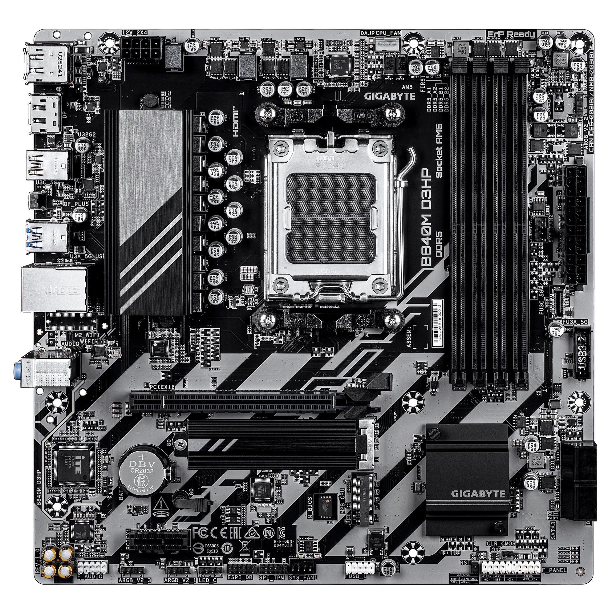 Gigabyte motherboard, B840M D3HP - imagine 2