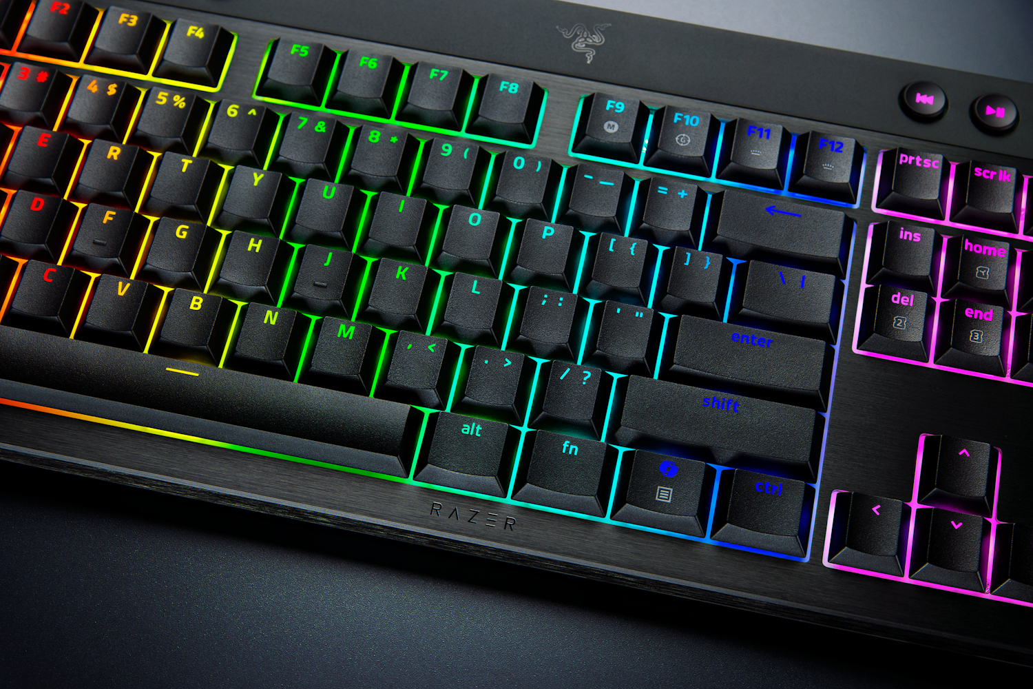 Razer Tastatura Blackwidow V4 LP Green, RZ03-05270100-R3M1