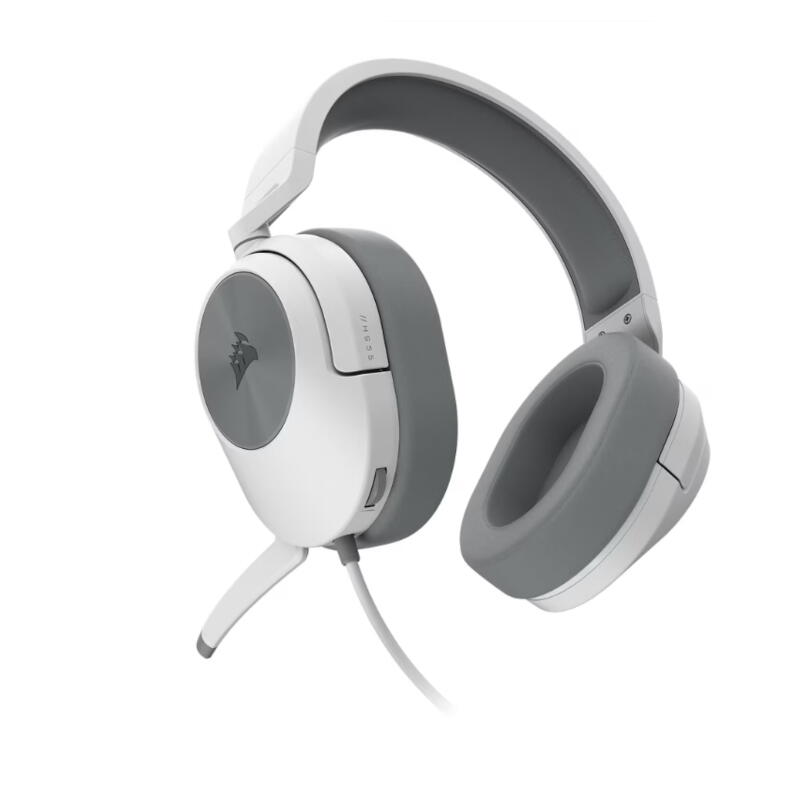Corsair HS55 WIRELESS Gaming Headset - White, CA-9011281-EU - imagine 2