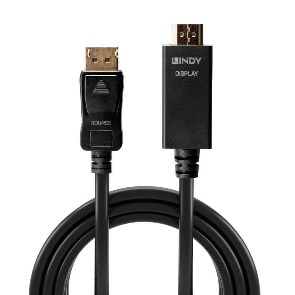 Lindy Cablu 5m DisplayPort to HDMI 10.2G, LY-36924 - imagine 3