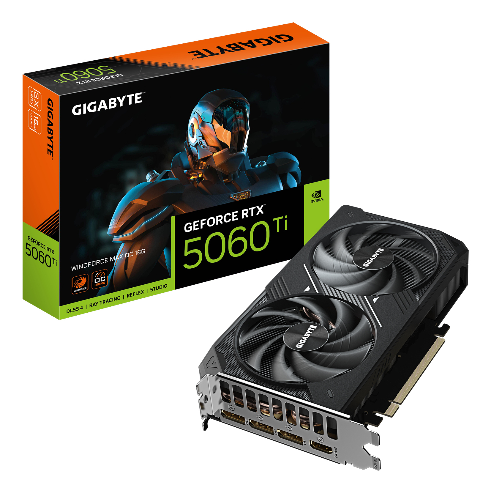 Gigabyte VGA GB RTX 5060TI WINDFORCE MAX OC 16GB, GV-N506TWF2MAX OC-16GD