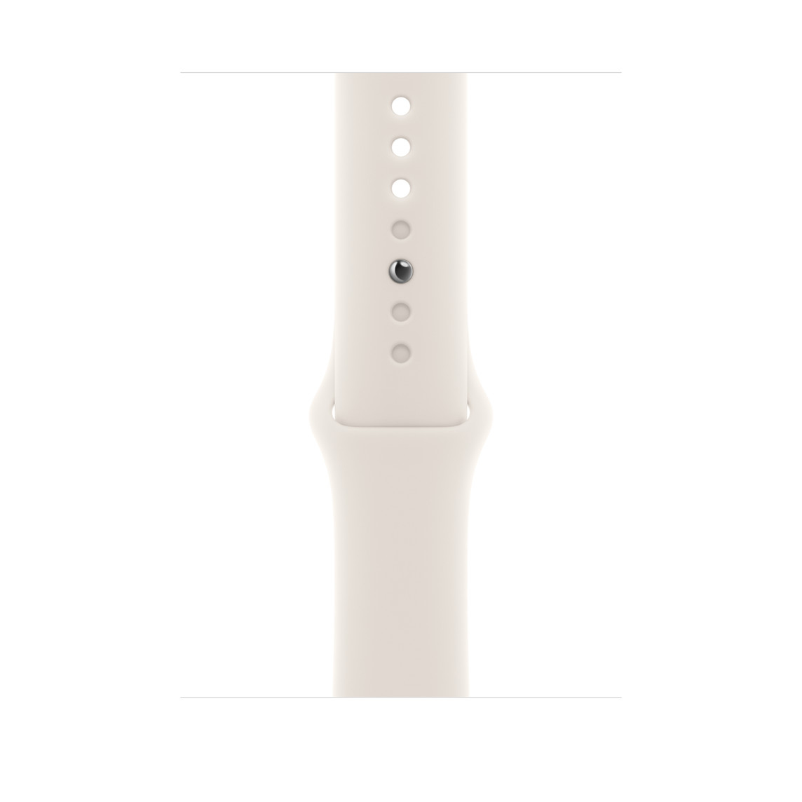 Apple AW BAND 46MM SPORT STARLIGHT S/M, MXM63ZM/A