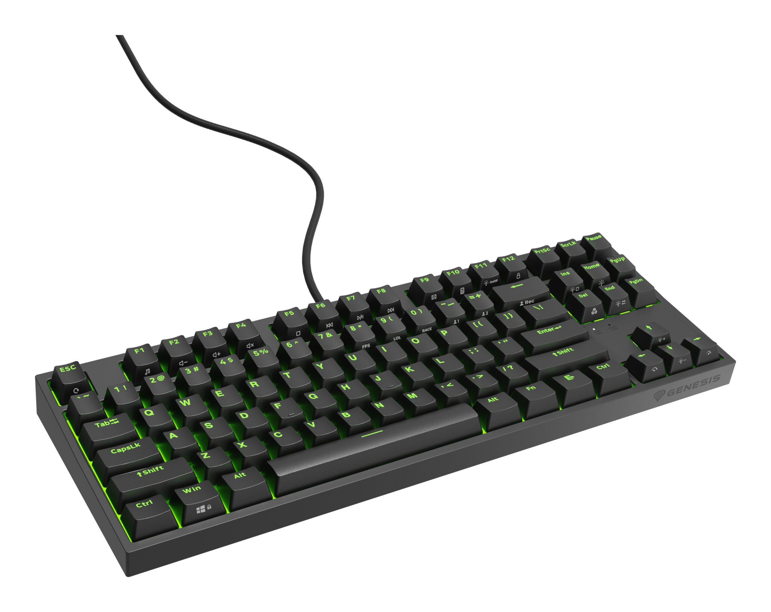 Genesis Tastatura Thor 404 TKL negru, NKG-2069