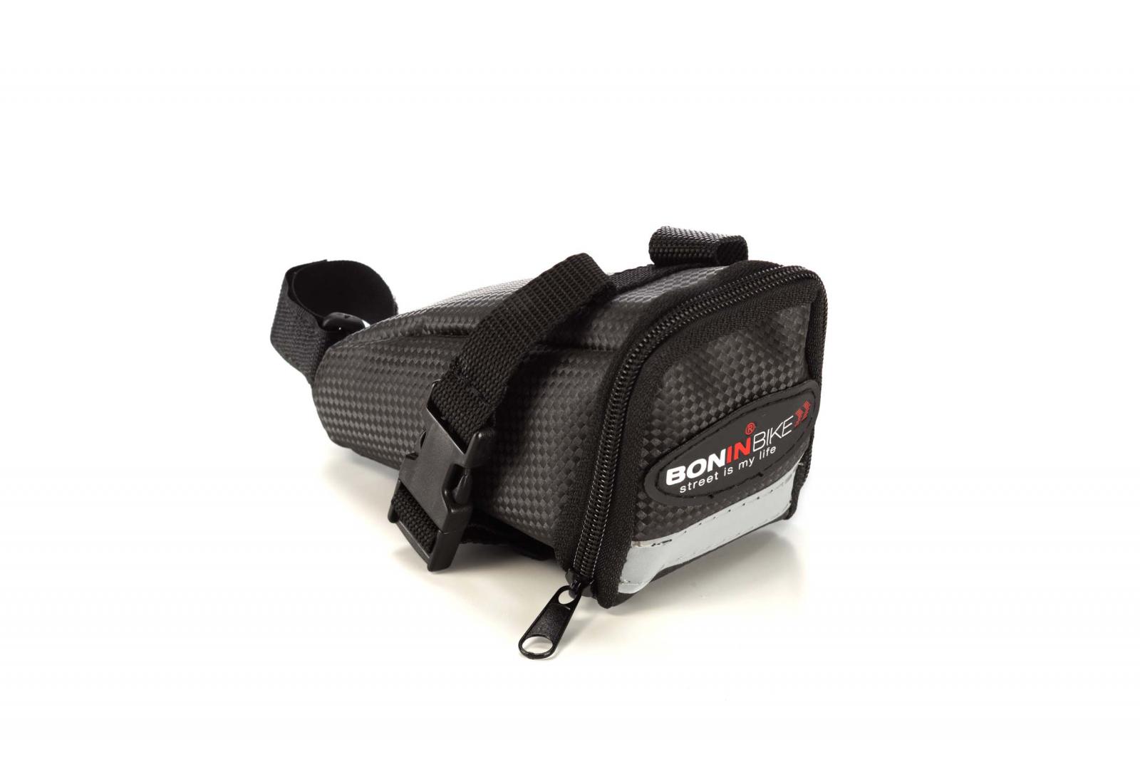 PEGAS BORSETA SA BONIN 14X7X8CM NEGRU CARBON, CVB522