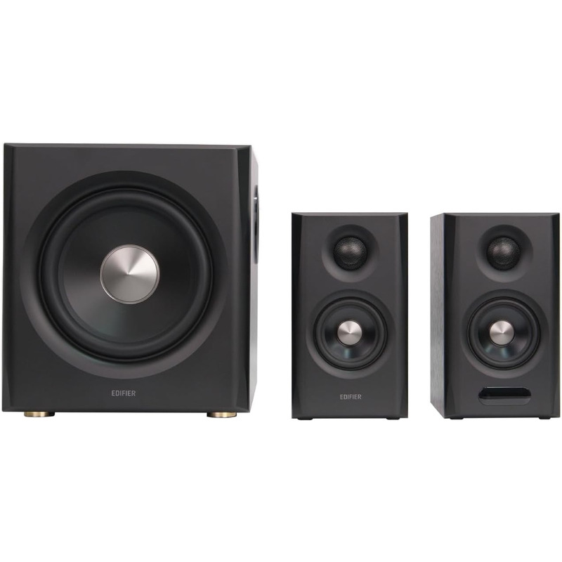 Edifier BOXE 2.1, RMS: 150W (2 x 25W, 2 x 15W, 1 x 70W), bluetooth v6.0, telecomanda, S355DB-BR
