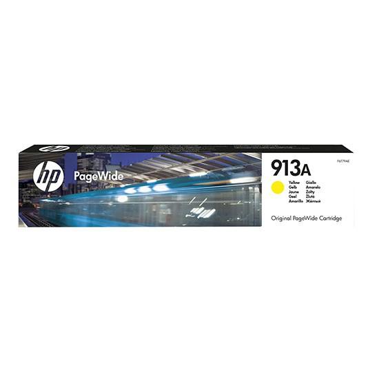 HP Cartus Cerneala Original Yellow, nr.913A pentru PageWide 352|377, 3.5K, F6T79AE