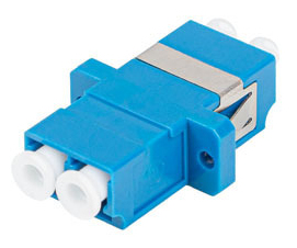 Lanberg Adapt. fibra optica SM LC/UPC duplex, FA-LCUP-SD01-0001-BU