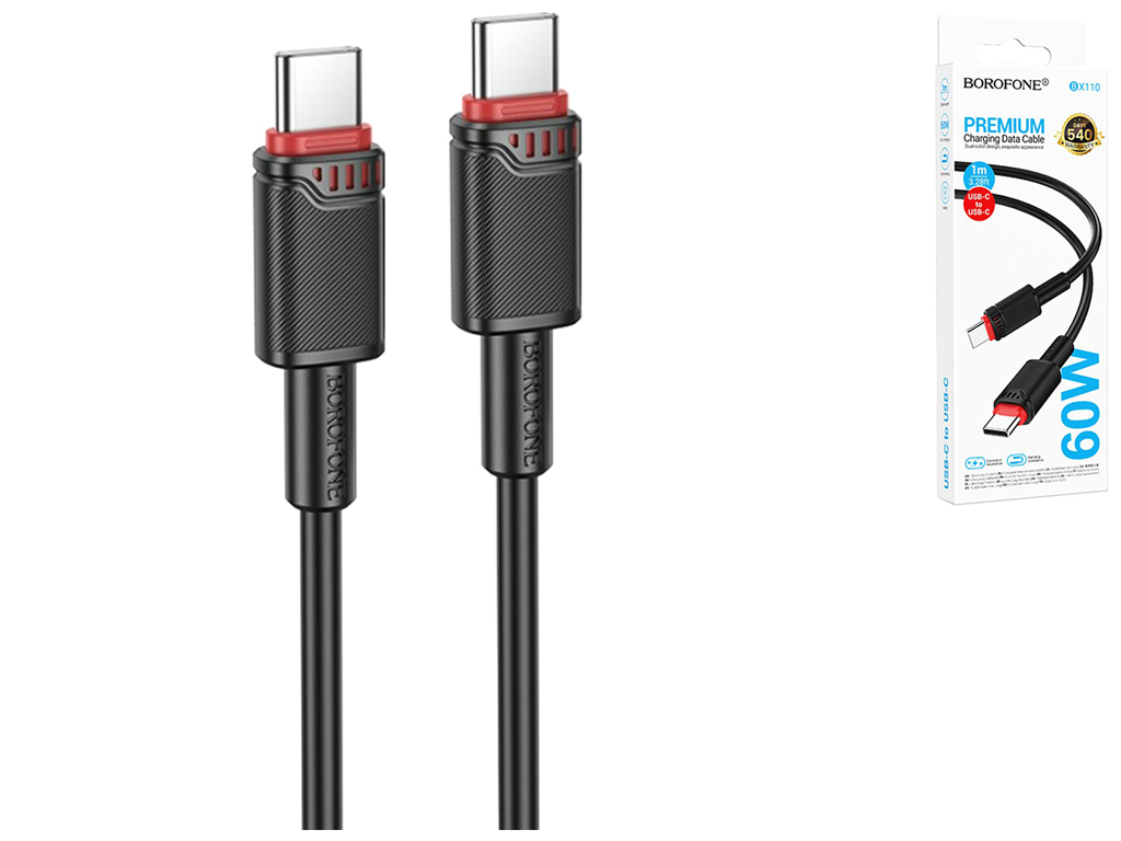 Borofone CABLU alimentare si date BX110, Fast Charging Data Cable pt. smartphone, USB