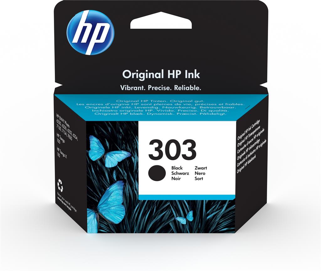 HP Cartus Cerneala Original Black, nr.303 pentru Envy Inspire 7200|7900, 200, T6N02AE