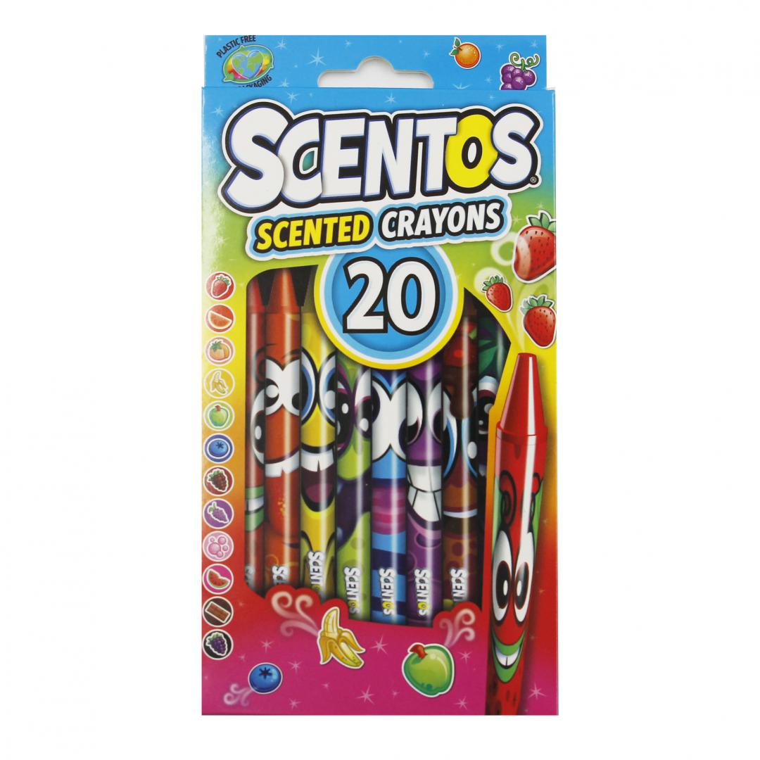 SCENTOS SET 20 CREIOANE PAFUMATE, COLOARTE, CERATE, SCS40277
