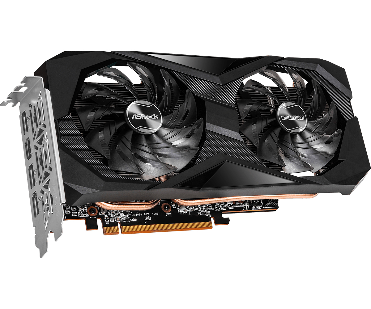 Asrock Placa Video Radeon RX 7600 Challenger 8G OC, RX7600 CL 8GO - imagine 3