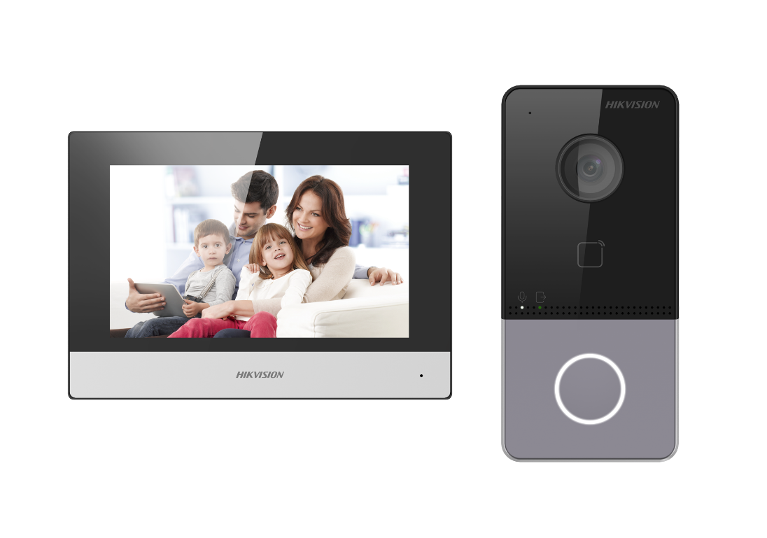 HIKVISION Kit videointercom IP Flash 32 MB, DS-KIS603-P(C)