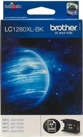 BROTHER Cartus Cerneala Original Black pentru, LC1280XLBK