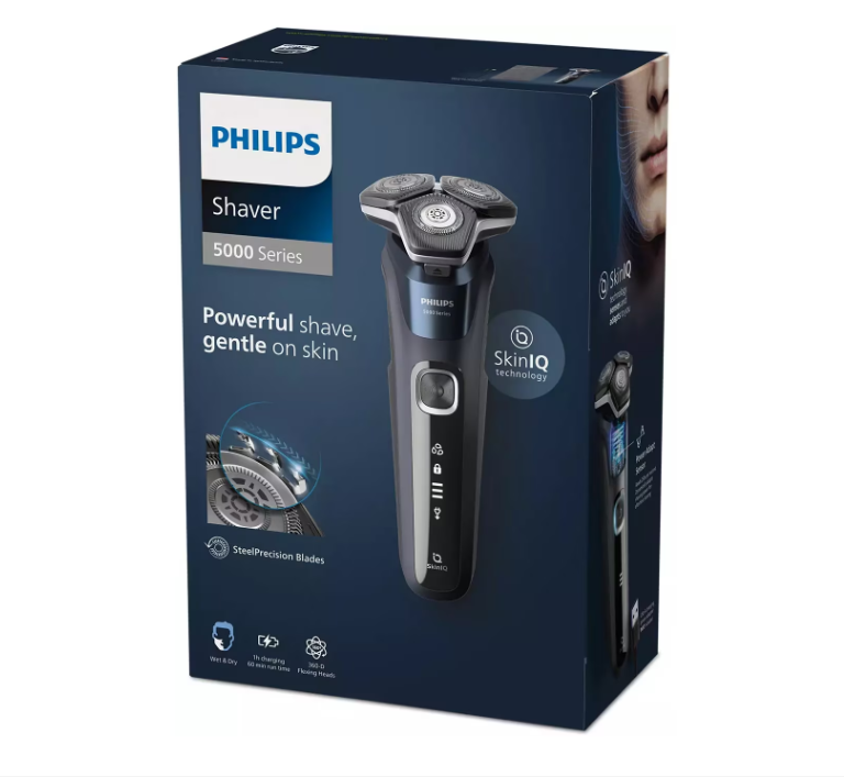 PHILIPS Aparat de barbierit Shaver Seria 5000 S5585/10, barbierit umed/uscat, tehnologie, S5885/10