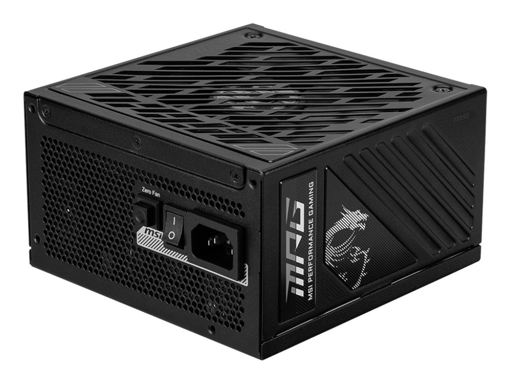 MSI power supply, MPG A850GS PCIE5