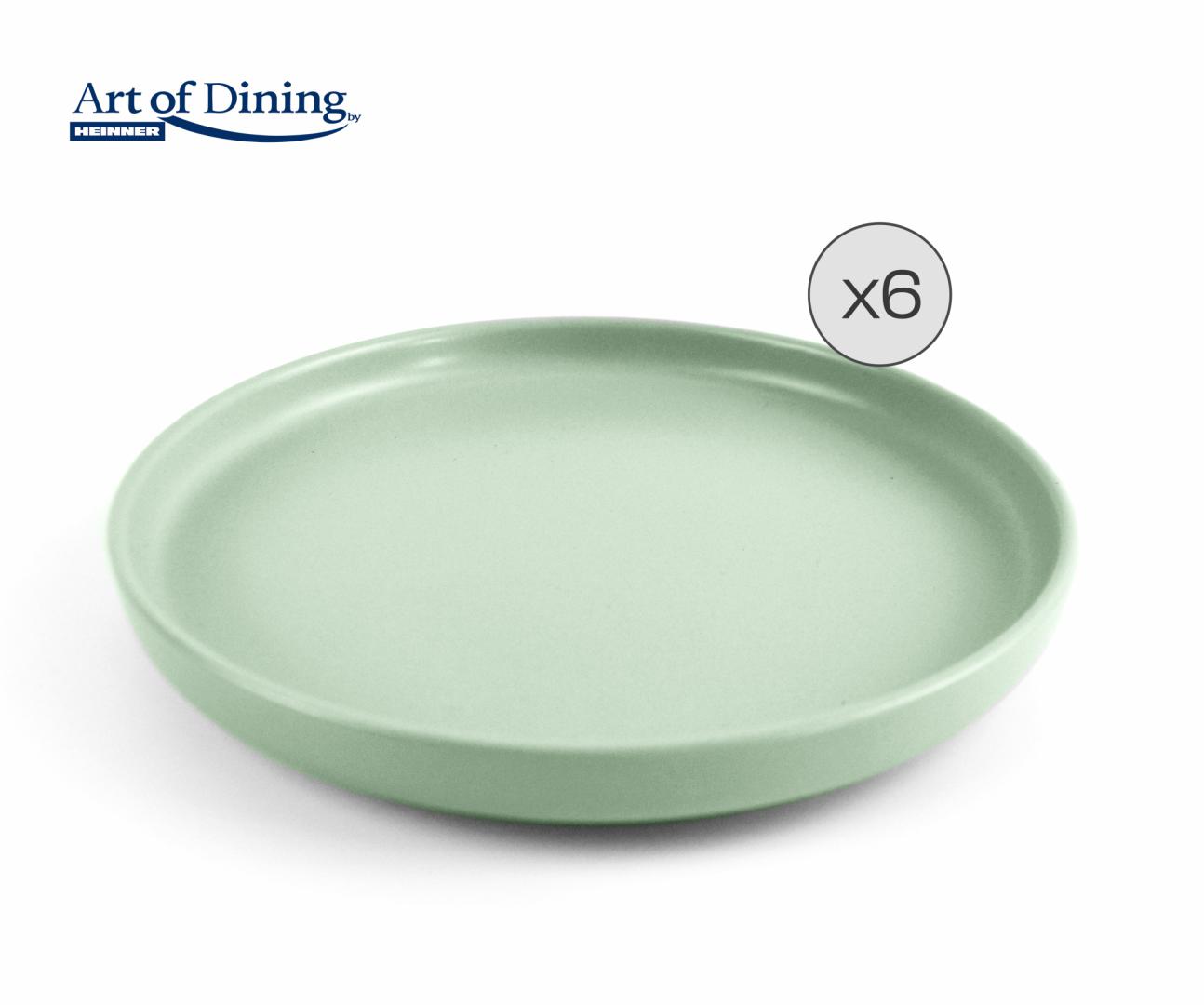 HEINNER SET 6 FARFURII INTINSE CERAMICA 27 CM, YVONNE, ART OF DINING BY, HR-WDF-Y276