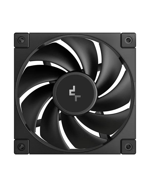 Deepcool Set 3 ventilatoare FD12(3in1), 120mm, 400-2050 RPM, FDB, 64.2 cfm, 4pin, R-FD12-BKNPN3-G