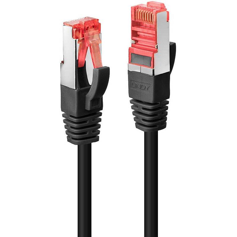 Lindy Cablu 3m Cat.6 S/FTP Network Black, LY-47780