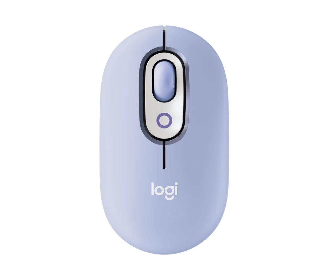 Logitech Mouse Pop, USB Wireless, Lilac, 910-007414