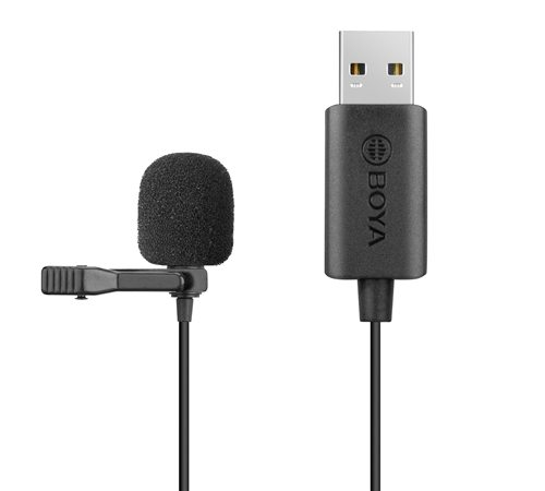 Boya Microfon microphone Black Lavalier/Lapel microphone, BY-LM40