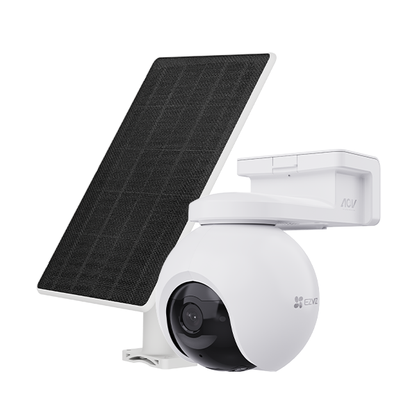 EZVIZ CAMERA PT CU PANOU SOLAR, Senzor CMOS de scanare progresivă de 1/2.8 de 8 MP, EB8 4G 4K KIT