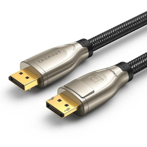 UGreen CABLU video, "DP112" DP (T) la DP (T) 8K la 60Hz, lungime 1m, braided, negru, 60842