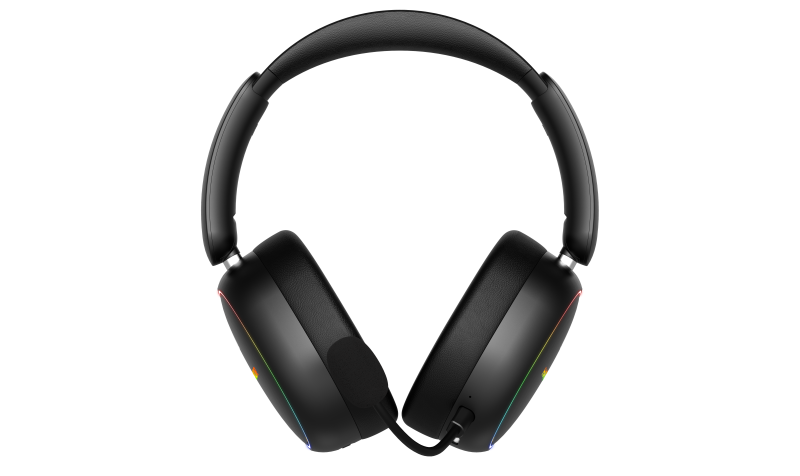 HATOR Casti Gaming Head-band Phoenix 2 Wireless, Wireless/Wired, Negru, ESH40