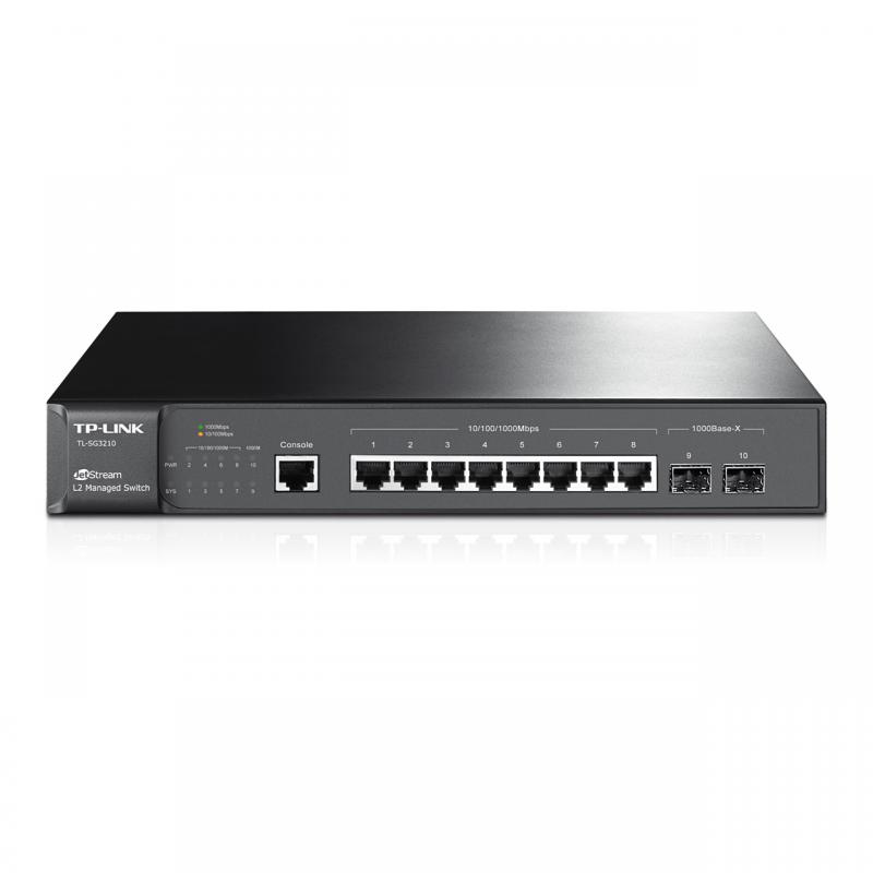 TP-LINK Switch, 8 port, 10/100/1000 Mbps, TL-SG3210