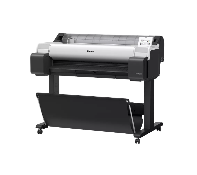 Canon Plotter Inkjet Color IPf TM-340, A0, Impr.|Cutter, 1.9ppm mono, 1.9ppm color, 6248C003AA - imagine 2