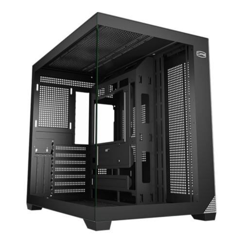 PCCOOLER CARCASA C3 T700, middle tower, gaming, fara sursa, suporta 10xfan, USB Type-C x, C3 T700 BK - imagine 4