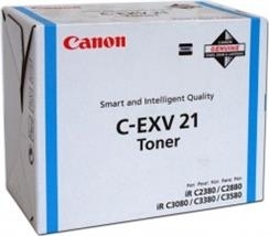 Canon Toner Original Cyan, EXV21C pentru IR C2380I|IR C2880|IR C2880I|IR C3080|IR, CF0453B002AA