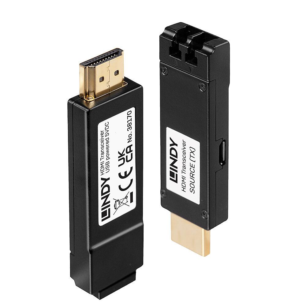 LINDY Extender fibra optica, distanta maxima 300m, latime de banda suportata 10.2Gbps, LY-38170