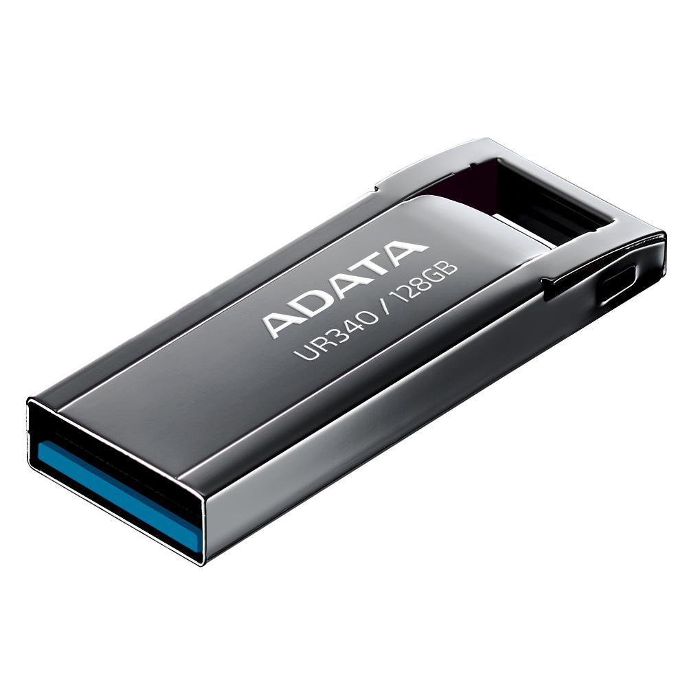 ADATA Memorie USB UR340 128 GB, USB 3.2, Negru, AROY-UR340-128GBK