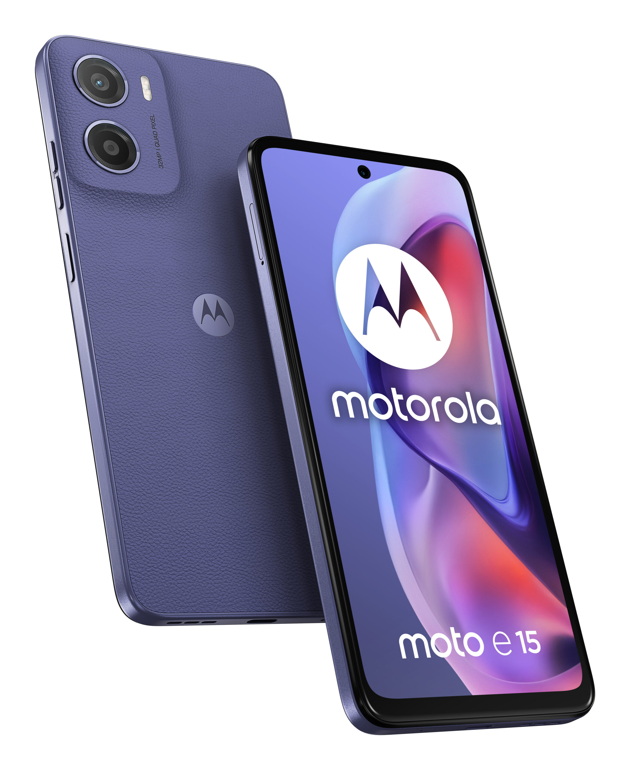 MOTOROLA Smartphone Moto e15 64GB 2GB RAM Dual SIM Fresh Lavander, PB6S0003PL