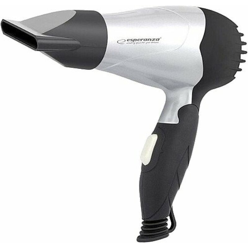 Esperanza Uscator de par Venus maner pliabil 850W Argintiu, EBH002S
