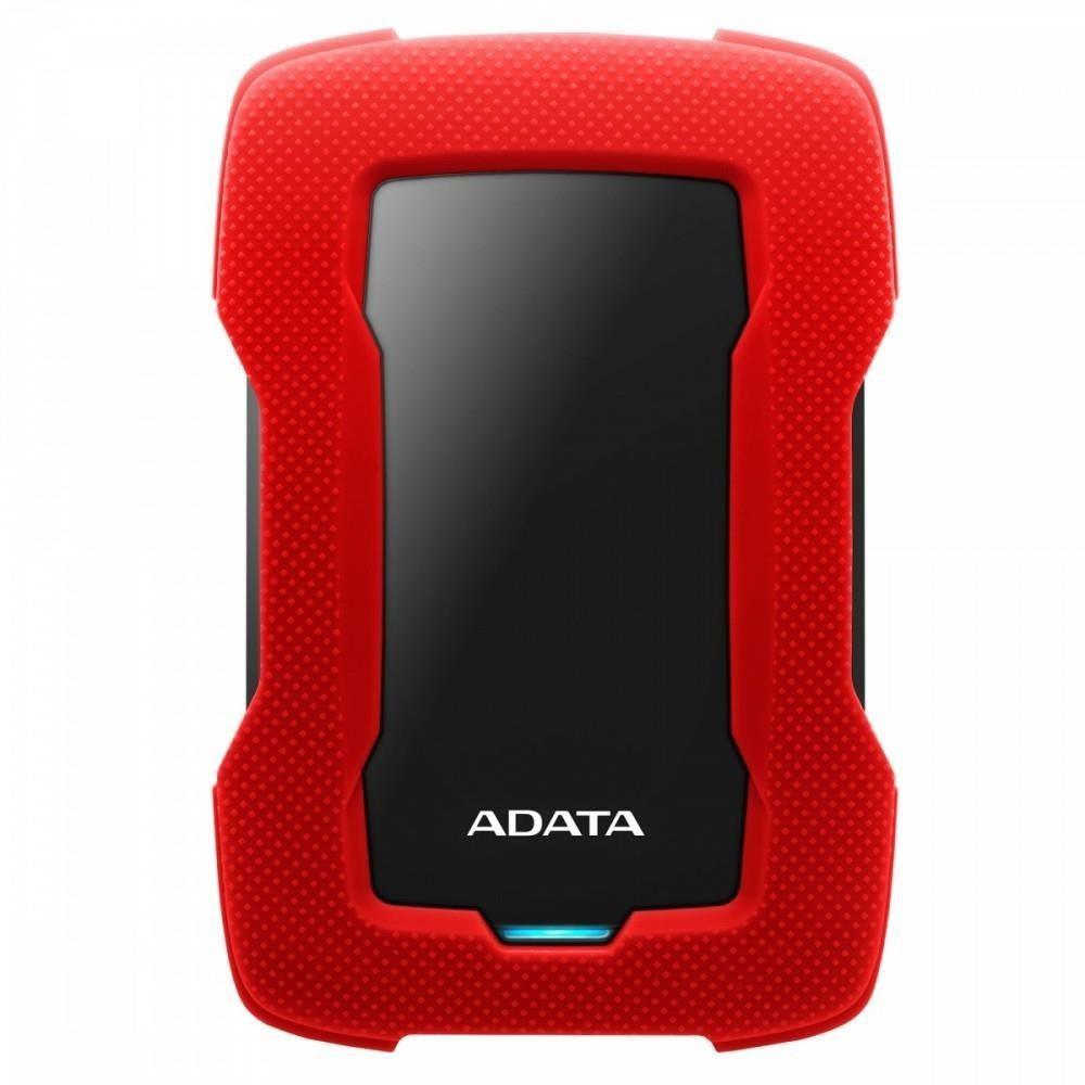 ADATA HDD Extern HD330, 2TB, Rosu, USB 3.1, AHD330-2TU31-CRD