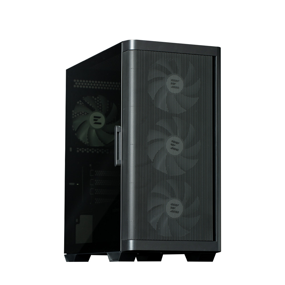 Zalman CARCASA M4, mini tower, gaming, fara sursa, suporta 8xfan, 6xfan inclus, PSU shroud, M4 Black