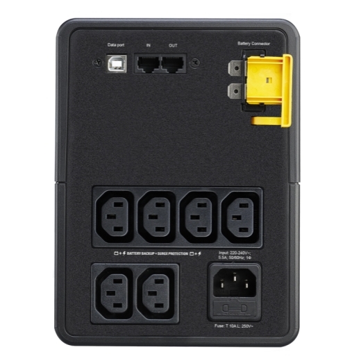APC UPS, Line int., mini Tower, 900 W, AVR, IEC x 6, LED, back-up 1 - 10 min., BX1600MI - imagine 3