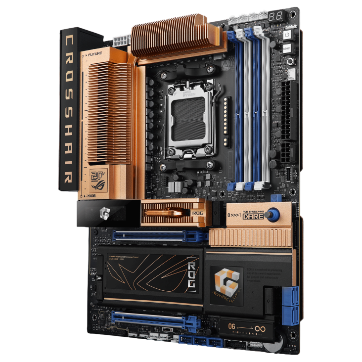 Asus Placa de baza, AM5, DDR5, ATX, Negru, 90MB1PP0-M0EAY0, ROG CROSSHAIR 2006 - imagine 2