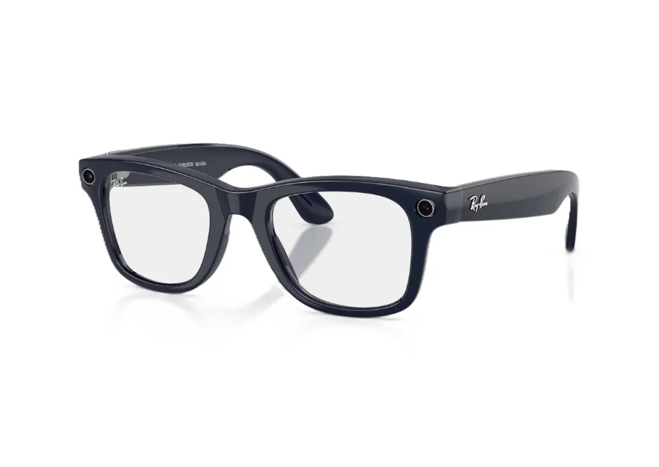 RAYBAN Ray-Ban Meta Wayfarer Gen 2 High Bridge Fit Shiny Cosmic Blue, RW4012 6628MF 53-22
