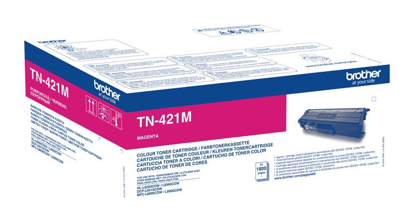 BROTHER Toner Original Magenta pentru DCP-8410|L8260|L8360|MFC-L8690|L8900, 1.8K, TN421M