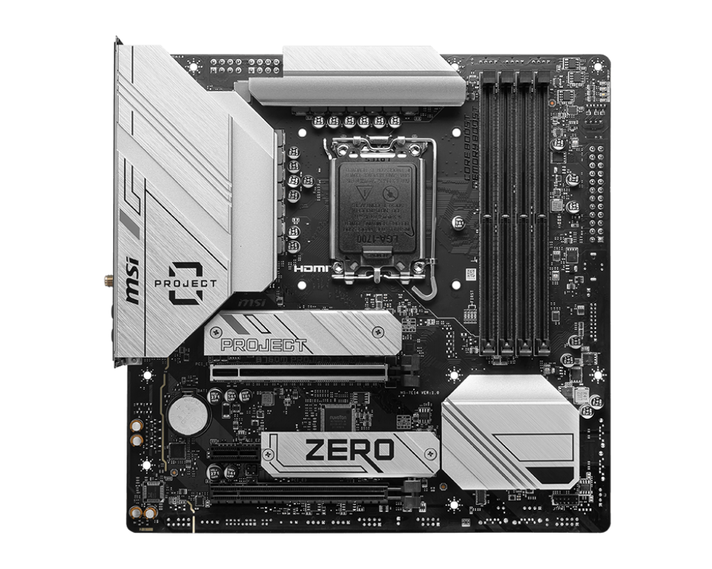 MSI Placa de baza, B760M PROJECT ZERO