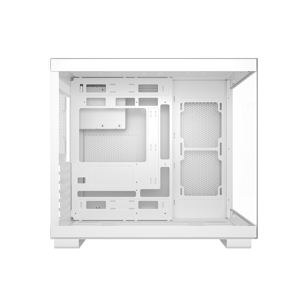 PCCOOLER CARCASA, Middle Tower, ATX, fara sursa, sticla securizata, alb, USB 3.2 gen 1 x, C3 T500 WH - imagine 2