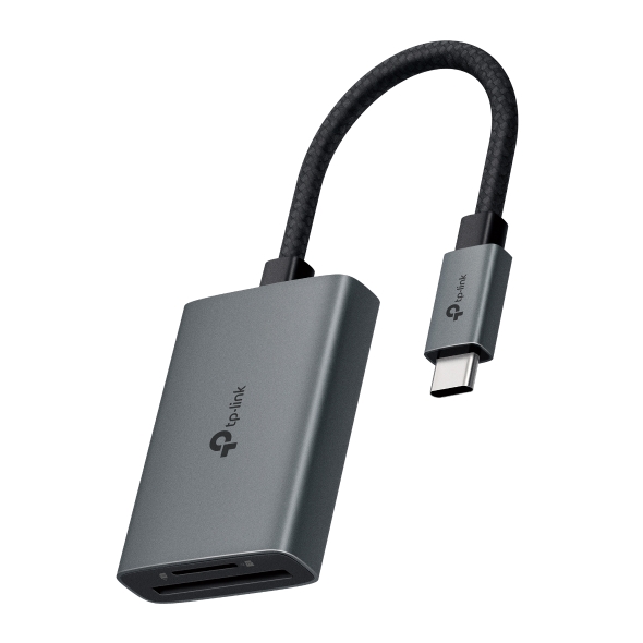 Tp-Link CARD READER extern, interfata USB Type-C, citeste/scrie: SD si microSD, suporta, UA430C
