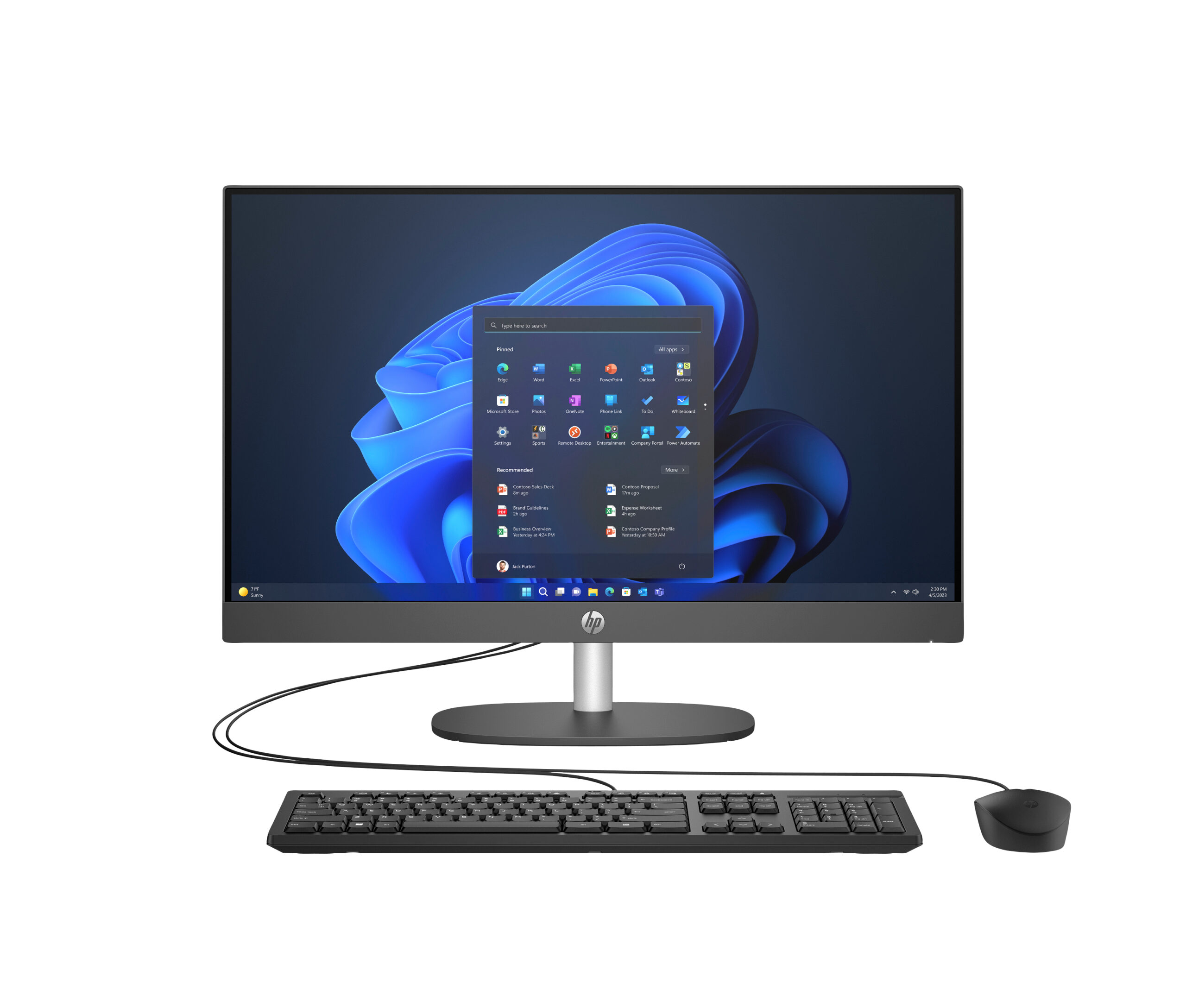 HP AIO240G10 U7-155U 16 512 UMA DOS 1y, BY6U3ET